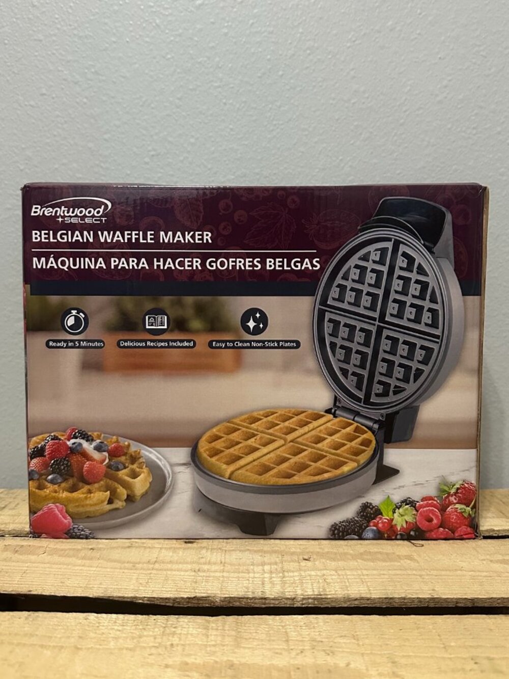 Brentwood Select Belgian Waffle Maker